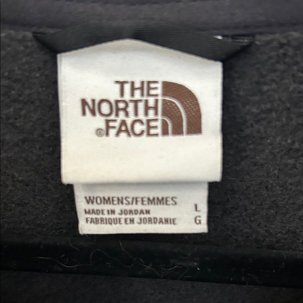 The North Face Dark Gray Quarter-Zip Fleece - Picture 2 of 4